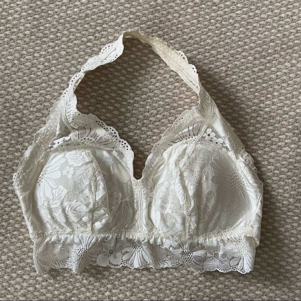Aerie Halter Lace Bralette